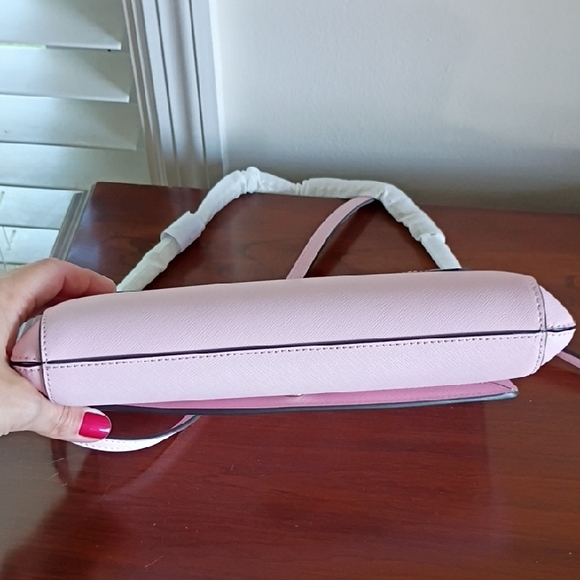 NWOT Kate Spade Bubblegum Pink Envelope Bag - Picture 4 of 10